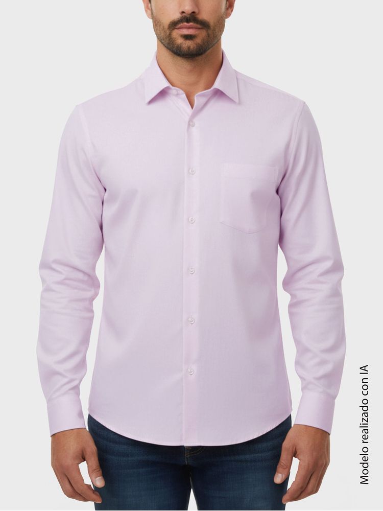 Camisa Formal Regular Fit para Hombre 13057